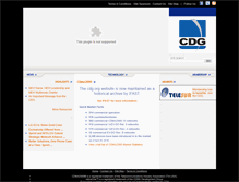 Tablet Screenshot of cdg.org