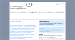 Desktop Screenshot of cdg.ac.at